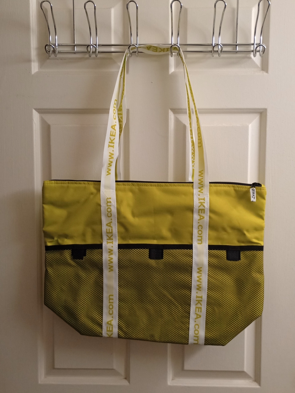 IKEA Kylvaska Insulated Cooler Food Tote Foldable Bag Lime Green